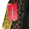 Sprayground Zaino Sharks In Paris Pyramid Brown