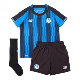 New Balance Completo Calcio Neonato Atalanta Home 26 27 Blu Nero Uomo
