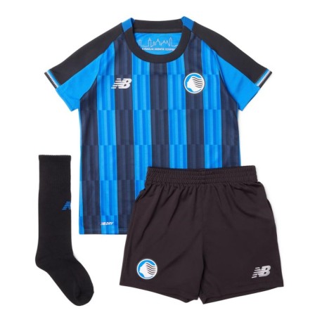 New Balance Completo Calcio Neonato Atalanta Home 26 27 Blu Nero Uomo