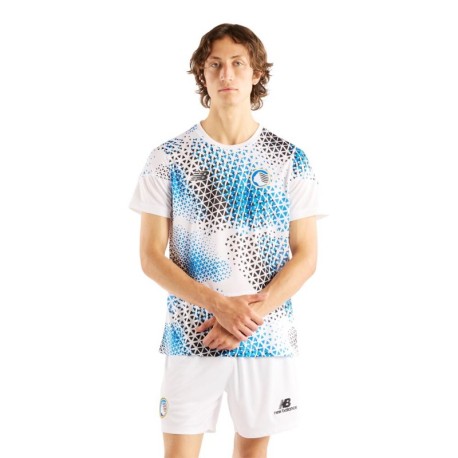 New Balance Maglia Calcio Atalanta Prematch Away 26 27 Bianco Blu Uomo
