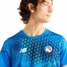 New Balance Maglia Calcio Atalanta Prematch Home 26 27 Blu Nero Uomo
