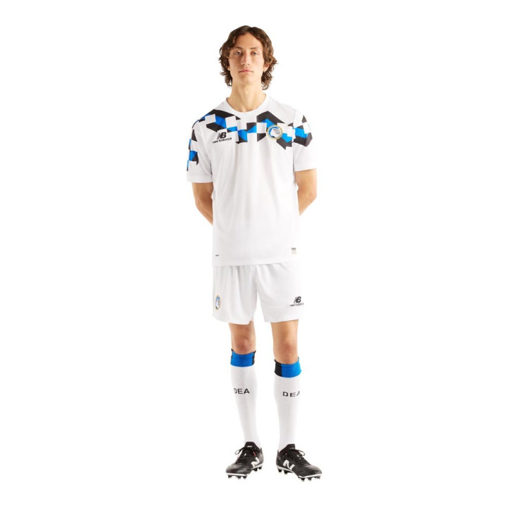 New Balance Maglia Calcio Atalanta Away 26 27 Bianco Blu Uomo