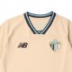 New Balance Maglia Calcio Atalanta Third 26 27 Beige Nero Bambino