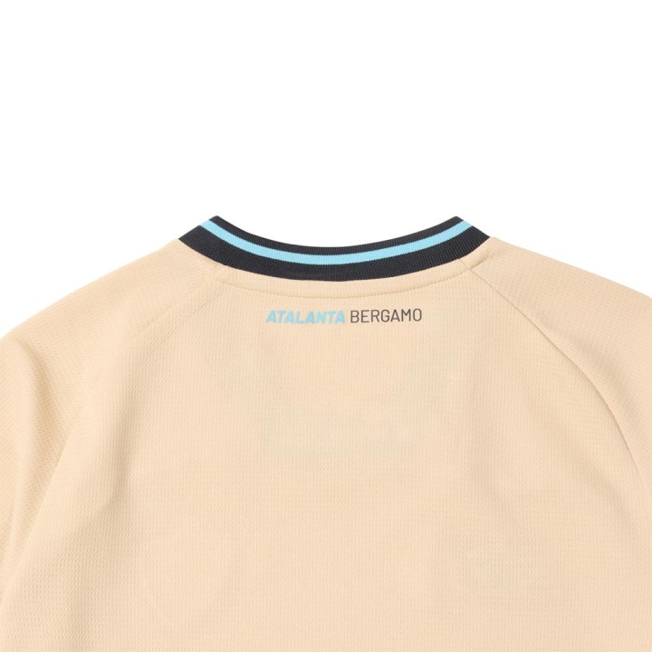 New Balance Maglia Calcio Atalanta Third 26 27 Beige Nero Bambino
