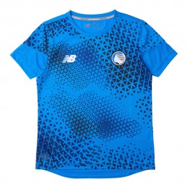 New Balance Maglia Calcio Atalanta Prematch Home 26 27 Blu Nero Bambino