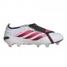 ADIDAS Predator Elite Ft Fg Bianco Rosso - Scarpe Da Calcio Uomo