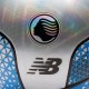 New Balance Pallone Da Calcio Atalanta Geodesa Fluo Blu Argento