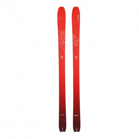 Ski Trab Sci Alpinismo Neve 93 Rosso