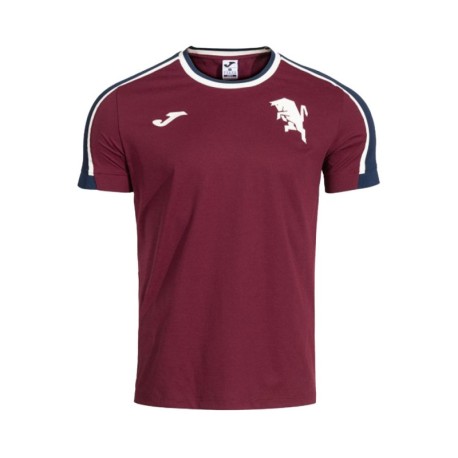 Joma Sport Maglia Maniche Corte Torino Free Time Granata Bianco Bambino