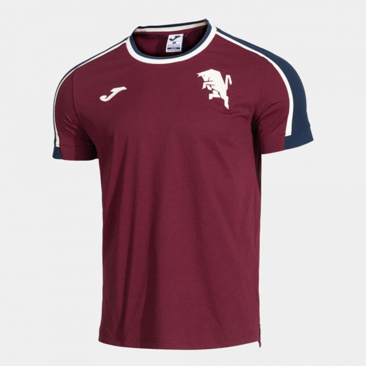 Joma Sport Maglia Maniche Corte Torino Free Time Granata Bianco Bambino