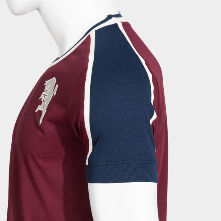 Joma Sport Maglia Maniche Corte Torino Free Time Granata Bianco Uomo