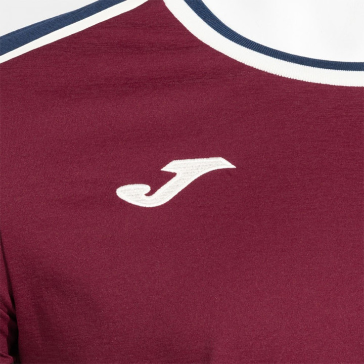 Joma Sport Maglia Maniche Corte Torino Free Time Granata Bianco Uomo