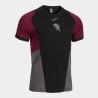 Joma Sport Maglia Maniche Corte Torino 1C1C Nero Granata Uomo