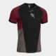 Joma Sport Maglia Maniche Corte Torino 1C1C Nero Granata Uomo