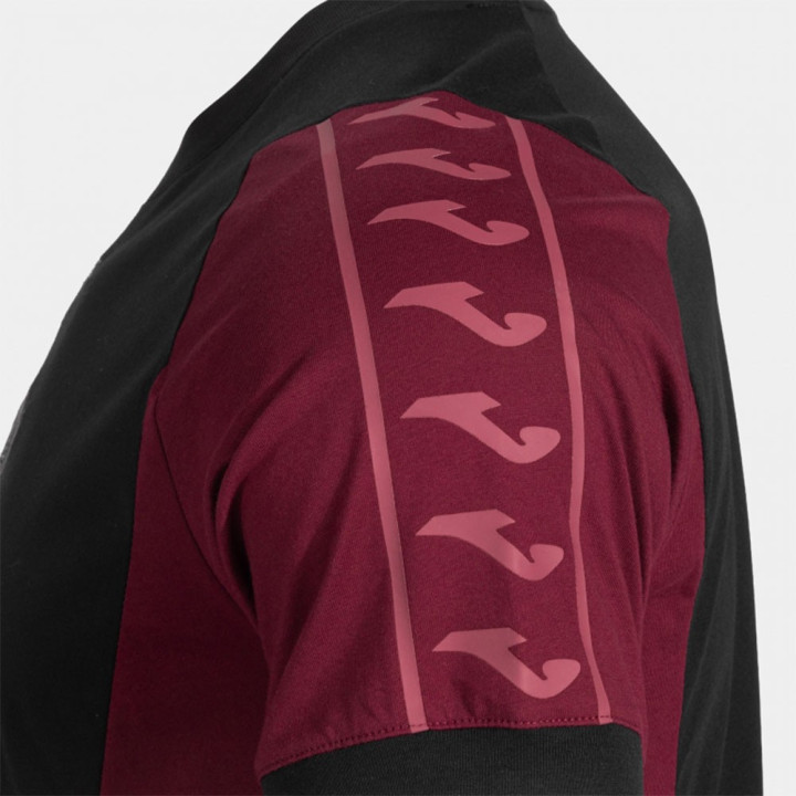 Joma Sport Maglia Maniche Corte Torino 1C1C Nero Granata Uomo