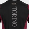 Joma Sport Maglia Maniche Corte Torino 1C1C Nero Granata Uomo