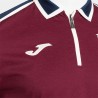 Joma Sport Polo Calcio Torino Free Time Granata Bianco Uomo