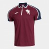 Joma Sport Polo Calcio Torino Free Time Granata Bianco Uomo