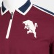 Joma Sport Polo Calcio Torino Free Time Granata Bianco Uomo