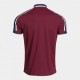 Joma Sport Polo Calcio Torino Free Time Granata Bianco Uomo