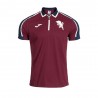 Joma Sport Polo Calcio Torino Free Time Granata Bianco Uomo