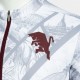 Joma Sport Felpa Torino Pre-Match Away Fz Grigio Granata Uomo