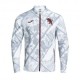 Joma Sport Felpa Torino Pre-Match Away Fz Grigio Granata Uomo