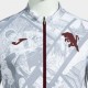 Joma Sport Felpa Torino Pre-Match Away Fz Grigio Granata Uomo
