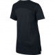 Nike T-Shirt Tch Flc Donna Nero