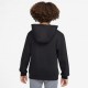 Nike Felpa Calcio Inter Cs Flc Nero Giallo Bambino