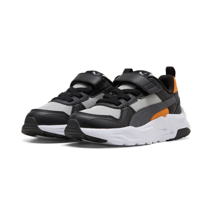 Puma Flexfocus Moder Blaze Ps Nero Rosa - Scarpe Da Ginnastica Bambino