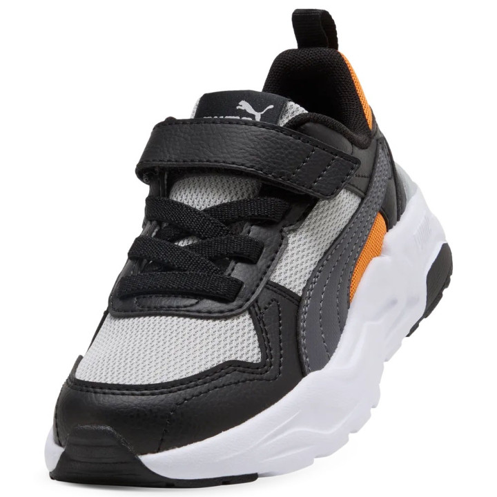 Puma Flexfocus Moder Blaze Ps Nero Rosa - Scarpe Da Ginnastica Bambino