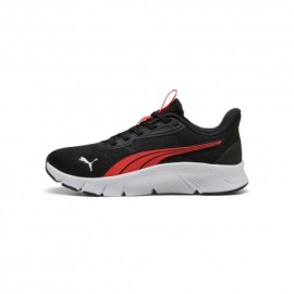 Puma Flexfocus Lite Gs Nero Rosso - Scarpe Da Ginnastica Bambino