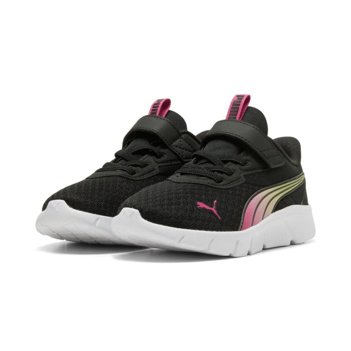 Puma Flexfocus Moder Blaze Ps Nero Rosa - Scarpe Da Ginnastica Bambino