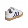 ADIDAS Vl Court 3.0 Td Bianco Viola - Sneakers Bambina