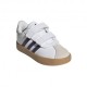 ADIDAS Vl Court 3.0 Td Bianco Viola - Sneakers Bambina