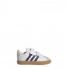 ADIDAS Vl Court 3.0 Td Bianco Viola - Sneakers Bambina