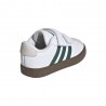 ADIDAS Vl Court 3.0 Td Bianco Verde - Sneakers Bambino