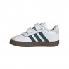 ADIDAS Vl Court 3.0 Td Bianco Verde - Sneakers Bambino