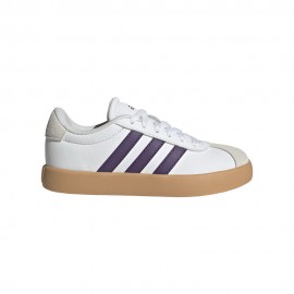 ADIDAS Vl Court 3.0 Gs Bianco Viola - Sneakers Bambina
