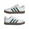 ADIDAS Vl Court 3.0 Gs Bianco Verde - Sneakers Bambino
