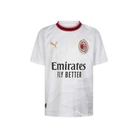 Puma Maglia Calcio Ac Milan Away Replica 26 27 Bianco Oro Bambino
