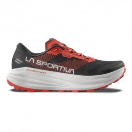 La Sportiva Prodigio Max GORE-TEX Nero Mountain Rosso - Scarpe Trail Running Uomo