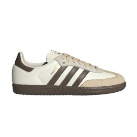 ADIDAS Originals Samba Lea Bianco Marrone - Sneakers Donna