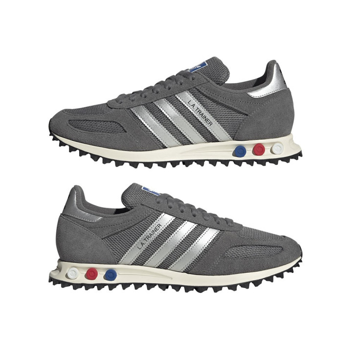 ADIDAS Originals La Trainer Grigio Argento - Sneakers Uomo