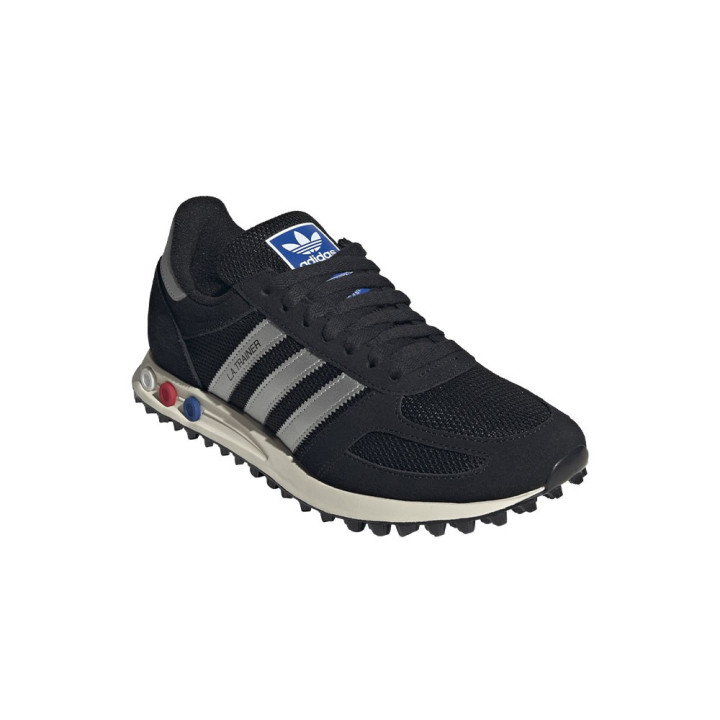 ADIDAS Originals La Trainer Nero Argento - Sneakers Uomo