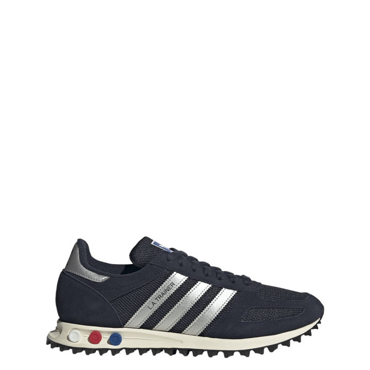 ADIDAS Originals La Trainer Blu Argento - Sneakers Uomo