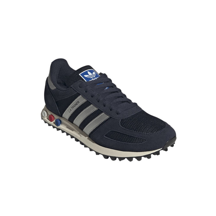 ADIDAS Originals La Trainer Blu Argento - Sneakers Uomo