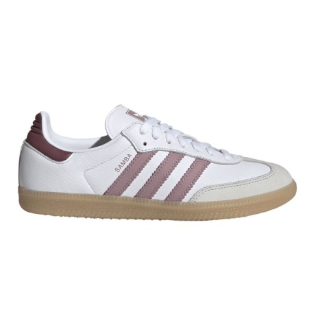 ADIDAS Originals Samba Lea Bianco Rosa - Sneakers Donna