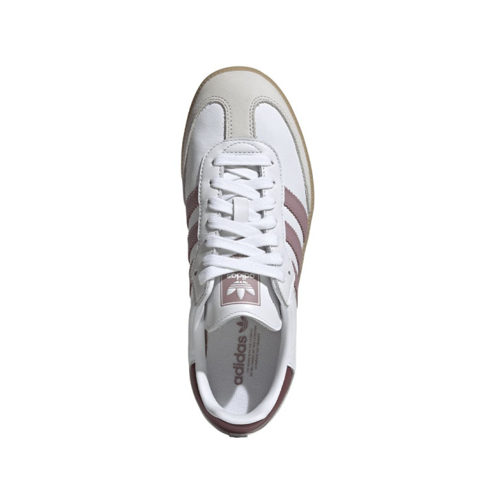 ADIDAS Originals Samba Lea Bianco Rosa - Sneakers Donna